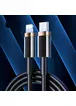 Дата кабель Usams US-SJ484 U63 Type-C To Lightning 20W PD (1.2m) Чорний