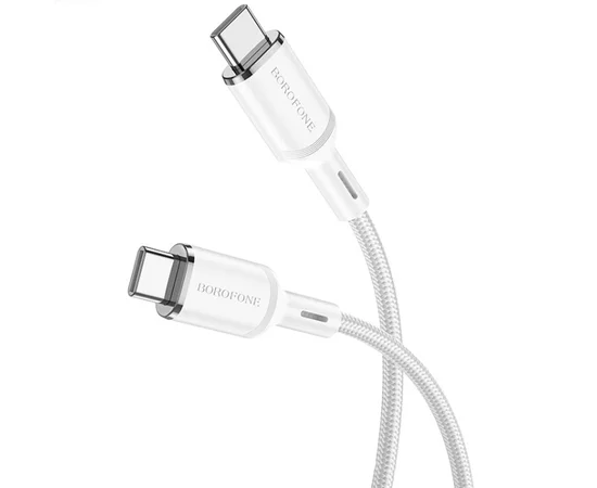 Дата кабель Borofone BX90 Cyber USB to Type-C (1m) White