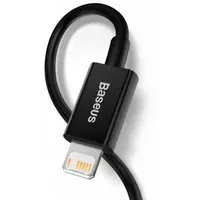 Дата кабель Baseus Superior Series Fast Charging Lightning Cable 2.4A (1m) (CALYS-A) Черный