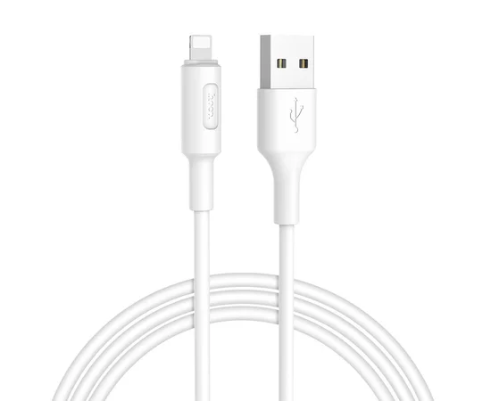 Дата кабель Hoco X25 Soarer Lightning Cable (1m) Білий