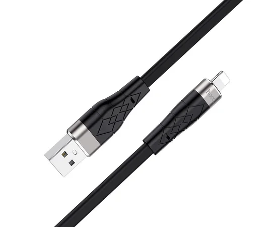 Дата кабель Hoco X53 "Angel" USB to Lightning (1m) Чорний