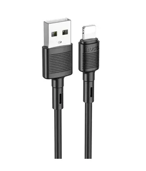 Дата кабель Hoco X83 Victory USB to Lightning (1m) Black