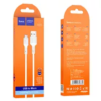 Дата кабель Hoco X65 "Prime" USB to MicroUSB (1m) Белый