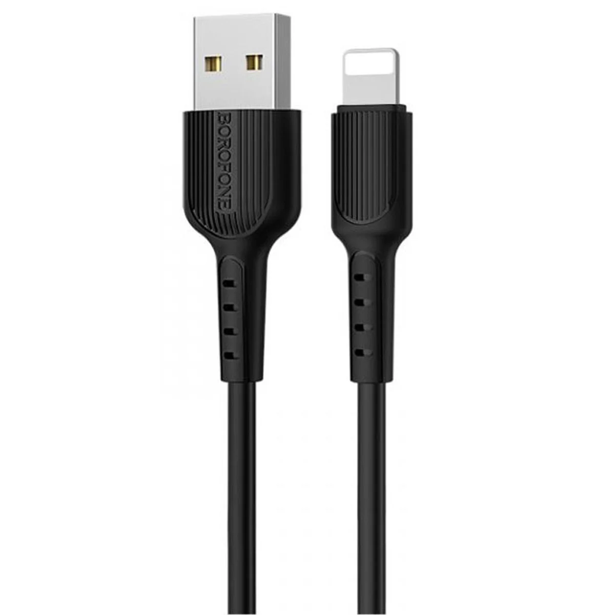 Дата кабель Borofone BX16 USB to Lightning (1m) Черный