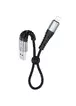 Дата кабель Hoco X38 Cool Lightning (0.25m) Черный