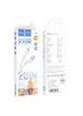 Дата кабель Hoco X97 Crystal color Type-C to Lightning 20W (1m) Light blue