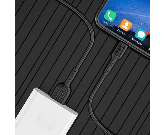 Дата кабель Hoco X33 Surge USB to MicroUSB (1m) Черный