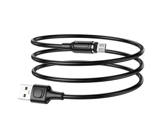 Дата кабель Borofone BX41 Amiable USB to MicroUSB (1m) Черный