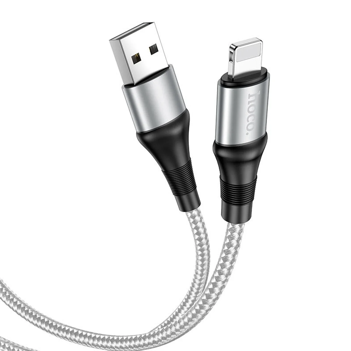 Дата кабель Hoco X50 "Excellent" USB to Lightning (1m) Серый
