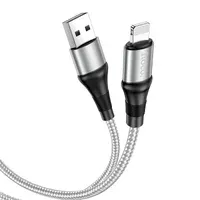 Дата кабель Hoco X50 "Excellent" USB to Lightning (1m) Серый