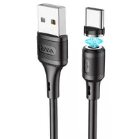 Дата кабель Hoco X52 "Sereno magnetic" USB to Type-C (1m) Черный