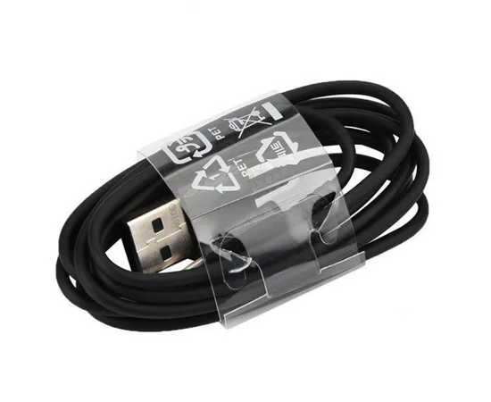 Дата кабель A quality USB to Type-C (1m) Чорний