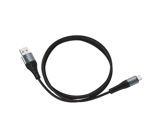 Дата кабель Hoco X38 Cool MicroUSB (1m) Черный