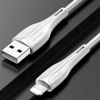 Дата кабель Usams US-SJ371 U-38 USB to Lightning 2A (1m) Белый