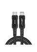 Дата кабель Acefast C4-03 USB-C to USB-C 100W aluminum alloy (1m) Black