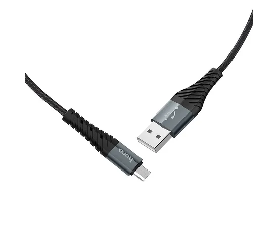 Дата кабель Hoco X38 Cool MicroUSB (1m) Черный