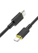 Дата кабель Hoco U109 Type-C to Type-C 100W (1.2m) Black