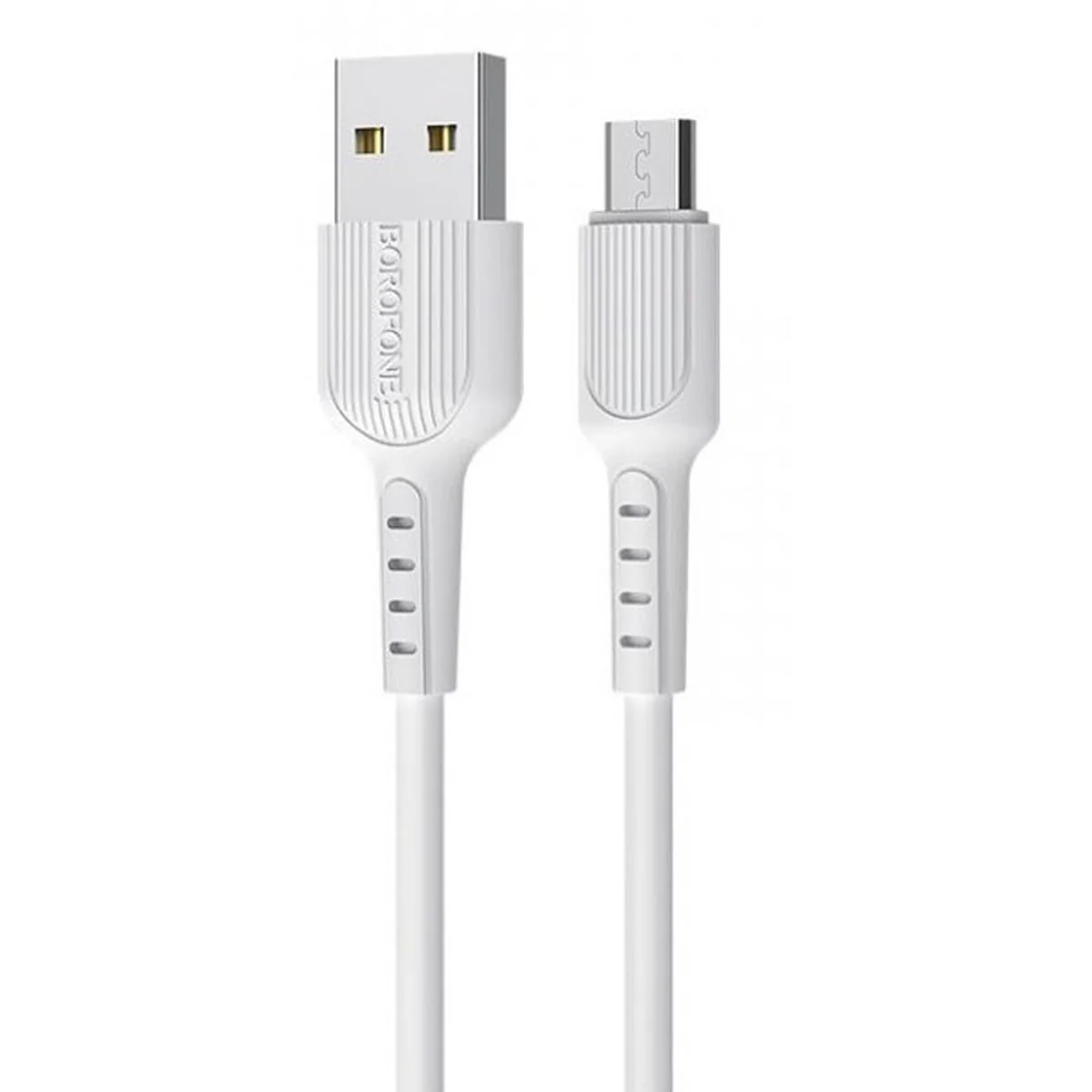 Дата кабель Borofone BX16 USB to MicroUSB (1m) Білий