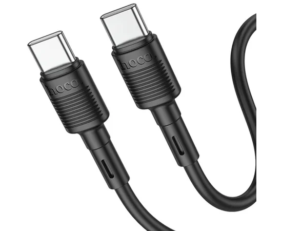 Дата кабель Hoco X83 Victory PD 60W Type-C to Type-C (1m) Black