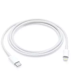 Дата-кабель для Apple iPhone Type-C to Lightning (AAA grade) 1m (box) Білий