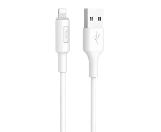 Дата кабель Hoco X25 Soarer Lightning Cable (1m) Білий