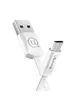Дата кабель USAMS US-SJ201 USB to MicroUSB 2A (1.2m) Белый