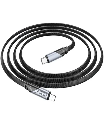 Дата кабель Hoco U119 Machine charging data Type-C to Lightning 27W (1.2m) Black