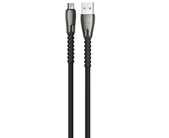 Дата кабель Hoco U58 Core Micro USB Cable (1.2m) Черный