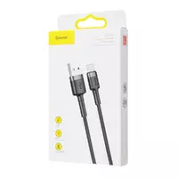 Дата кабель Baseus Cafule Type-C Cable 2A (2m) Black / Red