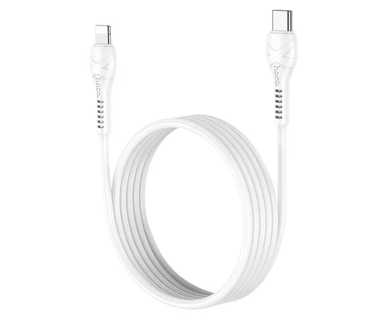 Дата кабель Hoco X55 Trendy Type-C to Lightning (1m) White