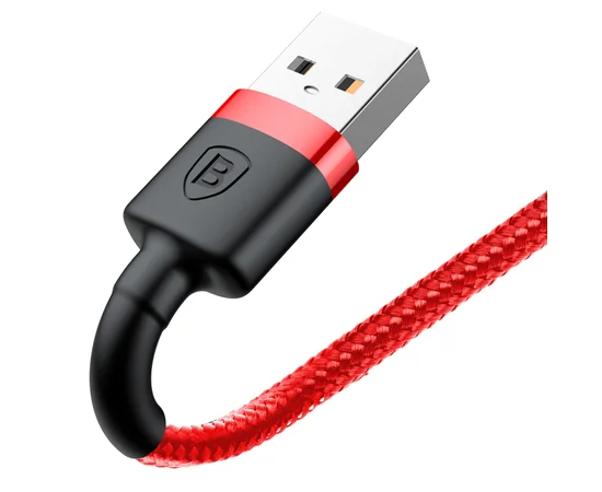 Дата кабель Baseus Cafule Lightning Cable 2A (3m) Красный