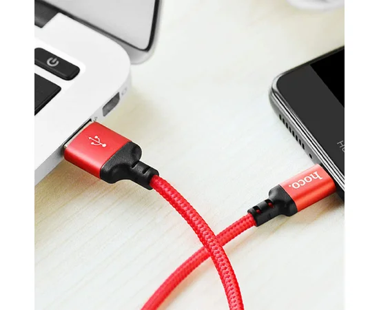 Дата кабель Hoco X14 Times Speed USB to Type-C (1m) Червоний