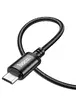Дата кабель Hoco X89 Wind USB to MicroUSB (1m) Black