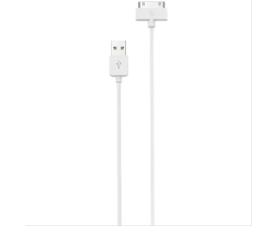 Дата кабель Hoco X1 Rapid USB to 30-pin (1m) Белый