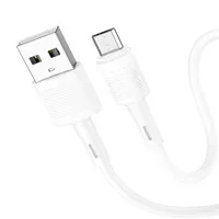 Дата кабель Hoco X83 Victory USB to MicroUSB (1m) White