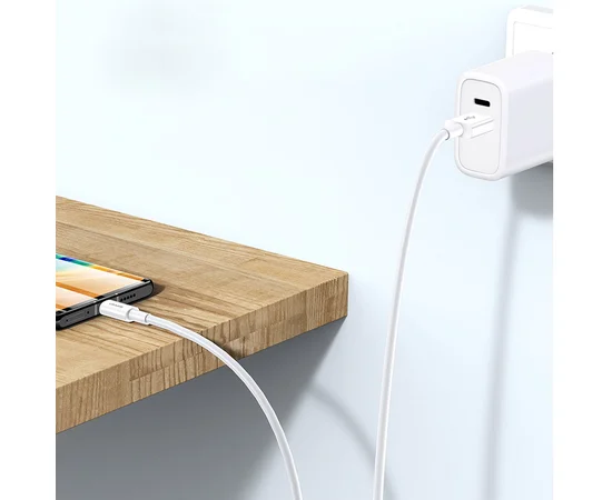 Дата кабель Usams US-SJ408 U44 Fast Charging USB to Type-C 5A (1.2m) Серый