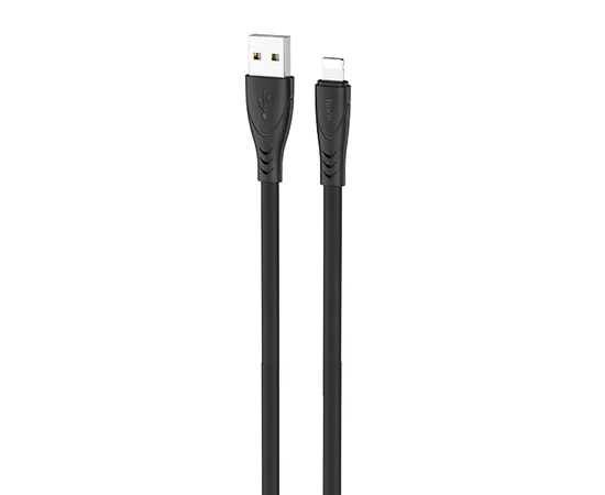 Дата кабель Hoco X42 "Soft Silicone" USB to Lightning (1m) Черный