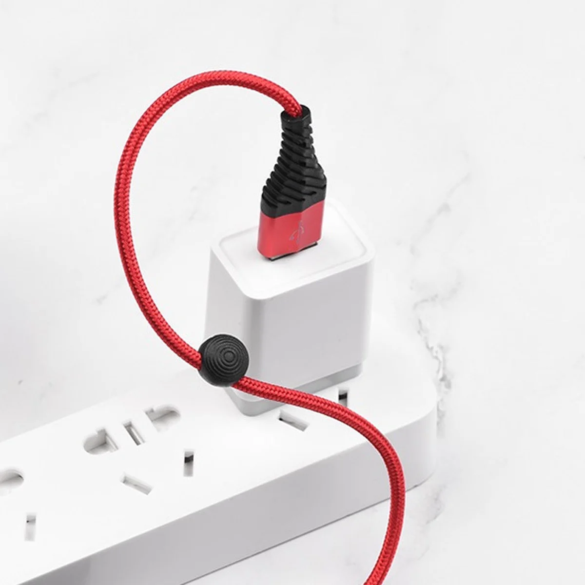 Дата кабель Hoco X38 Cool Lightning (1m) Красный