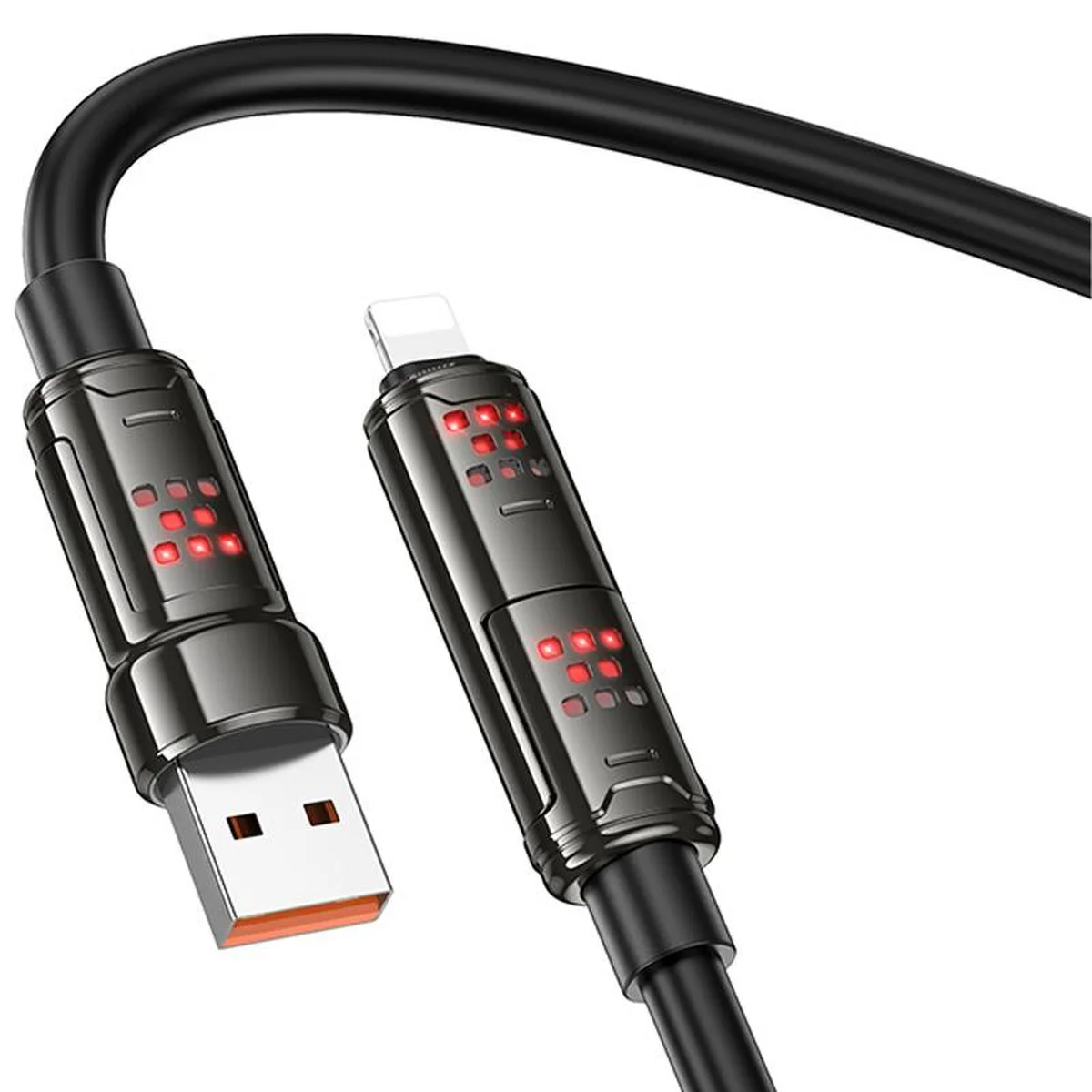 Дата кабель Hoco U143 Joy 4in1 USB to Lightning/Type-C to Type-C 240W (1.2m) Black