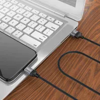 Дата кабель Borofone BX28 Dignity USB to Lightning (1m) Metal gray