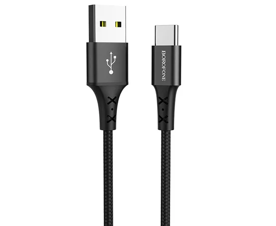 Дата кабель Borofone BX20 Enjoy USB to Type-C (1m) Чорний