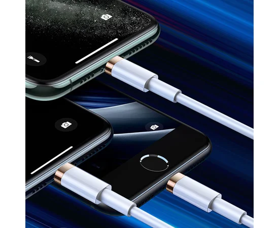 Дата кабель Usams US-SJ485 U63 Type-C To Lightning 20W PD (2m) Белый