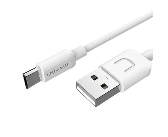 Дата кабель Usams US-SJ098 U-Turn Series USB to MicroUSB (1m) Білий