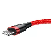 Дата кабель Baseus Cafule Lightning Cable 1.5A (2m) (CALKLF-C) Красный