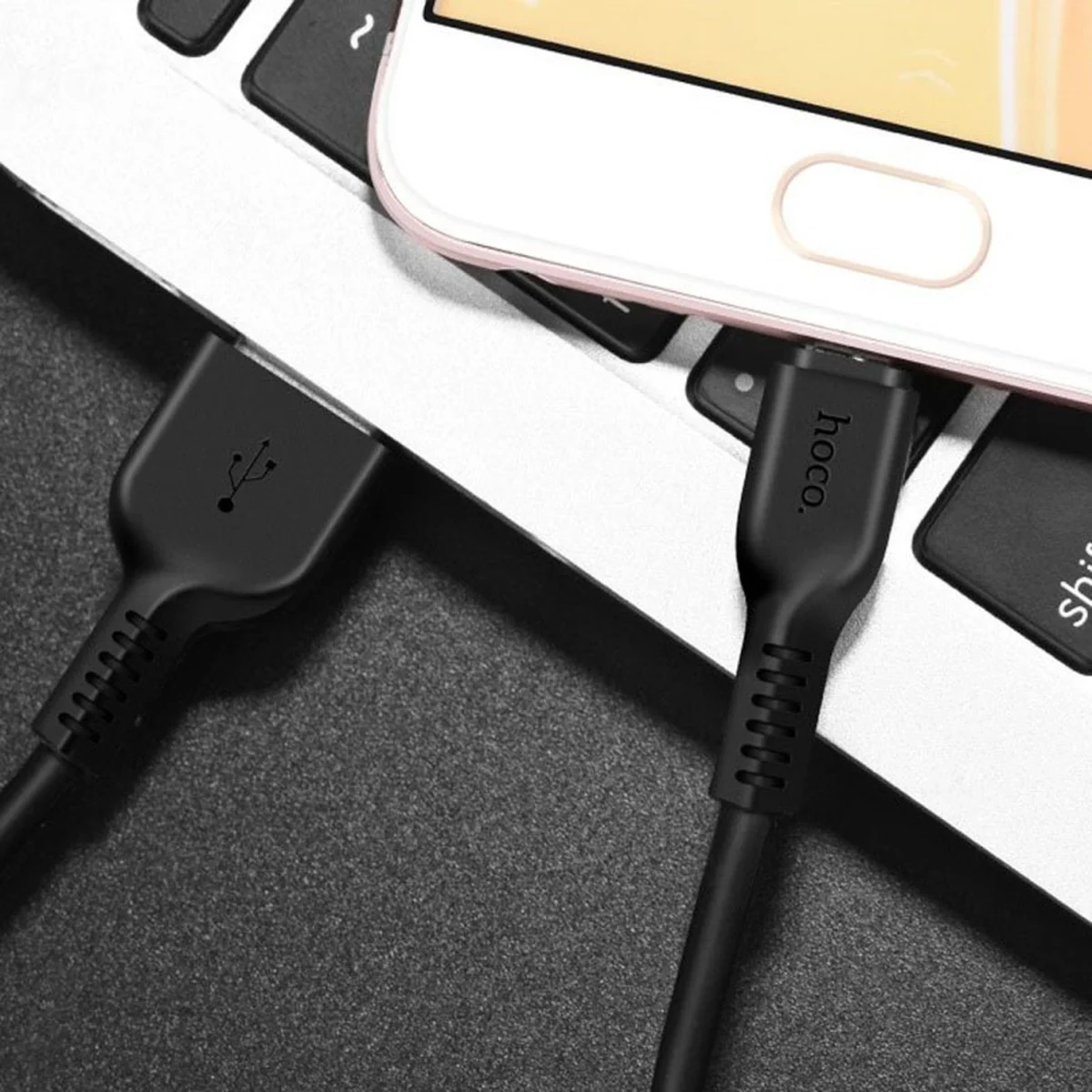 Дата кабель Hoco X20 Flash Micro USB Cable (3m) Черный
