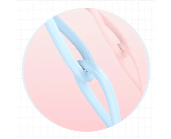 Дата кабель USAMS US-SJ247 Ice-cream series USB to MicroUSB (1m) Рожевий