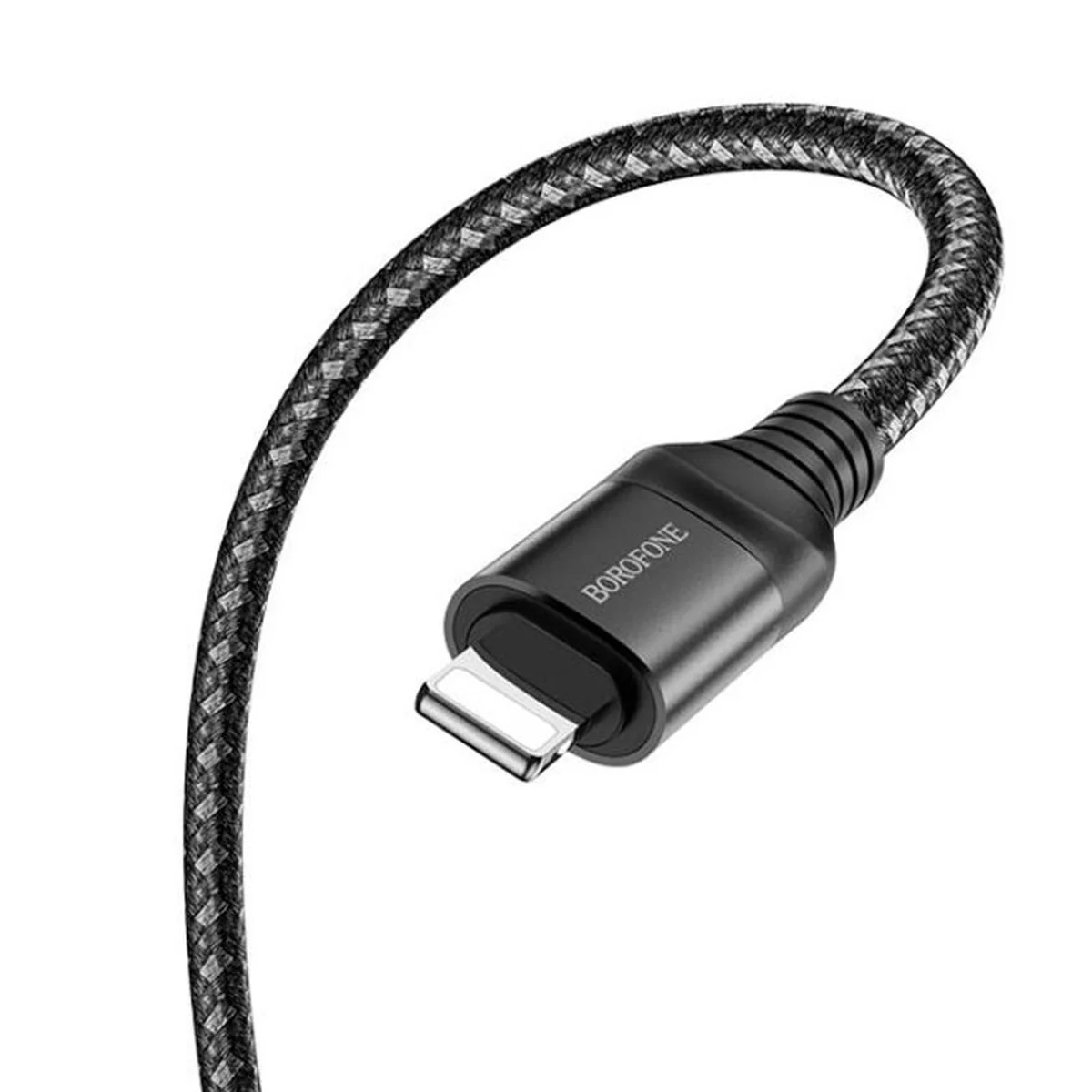 Дата кабель Borofone BX56 Delightful USB to Lightning (1m) Black