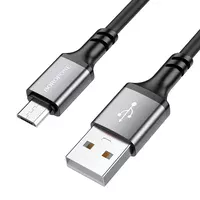 Дата кабель Borofone BX83 Famous USB to Micro-USB Black
