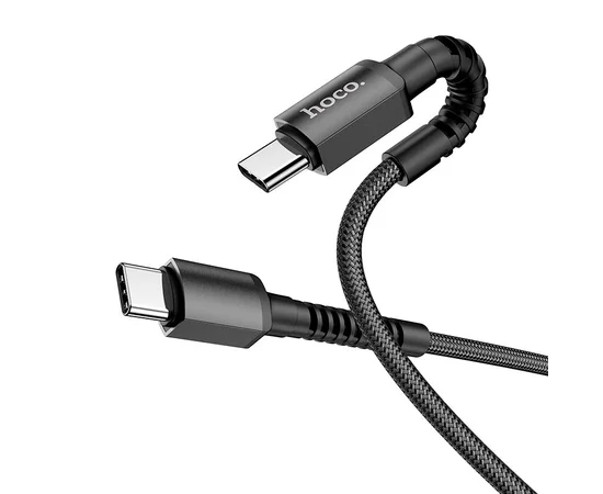Дата кабель Hoco X71 "Especial" Type-C to Type-C 60W (1m) Чорний