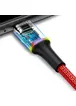 Дата кабель Baseus Halo Data Micro USB Cable 3A (1m) Красный